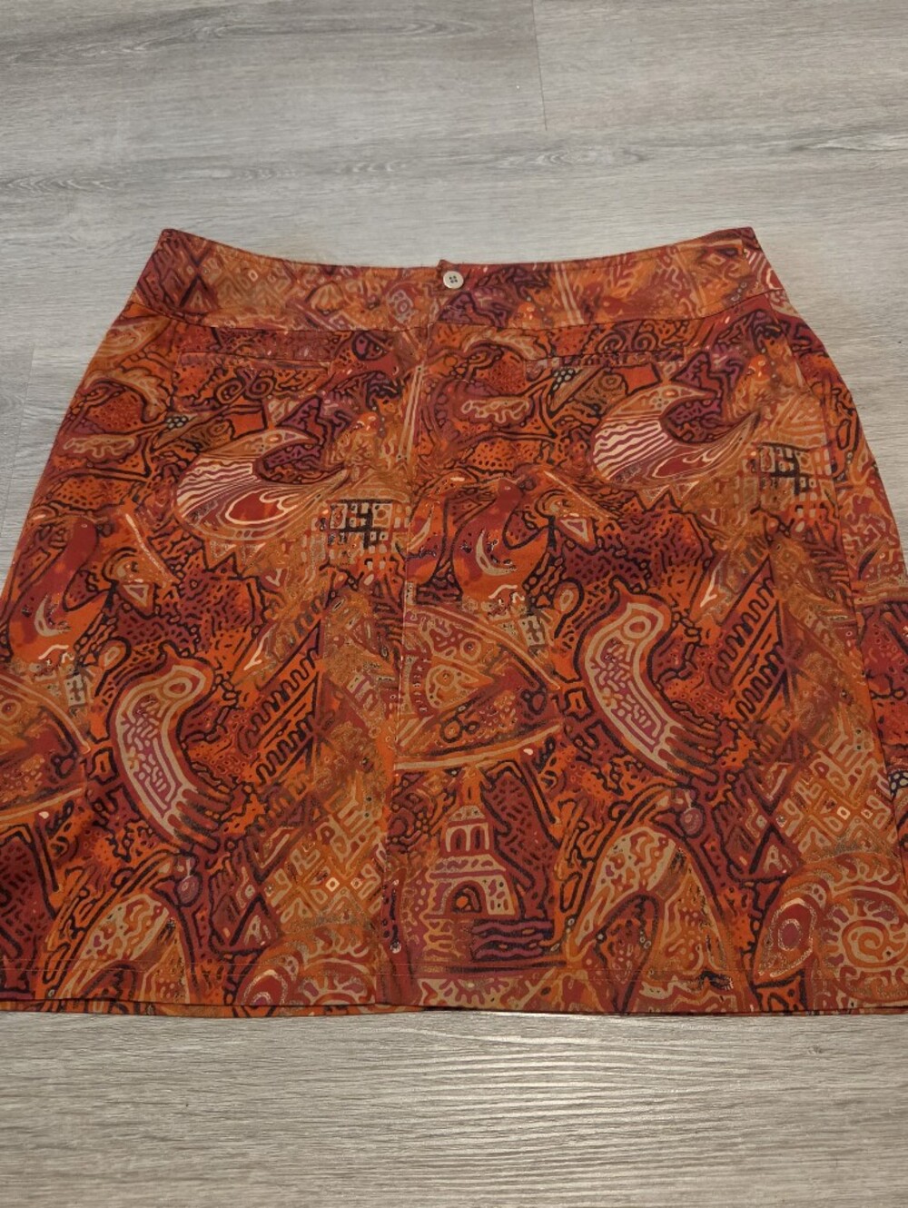 Chico's Printed Skirt